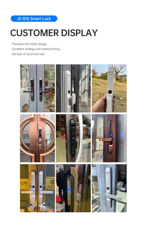 JX01S Ultra-Slim Panel Smart Lock - Image 12