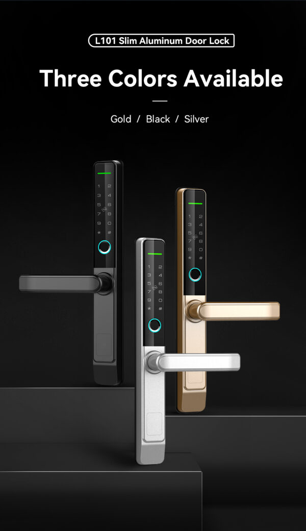 L101 Ultra-slim Aluminum Door Smart Lock