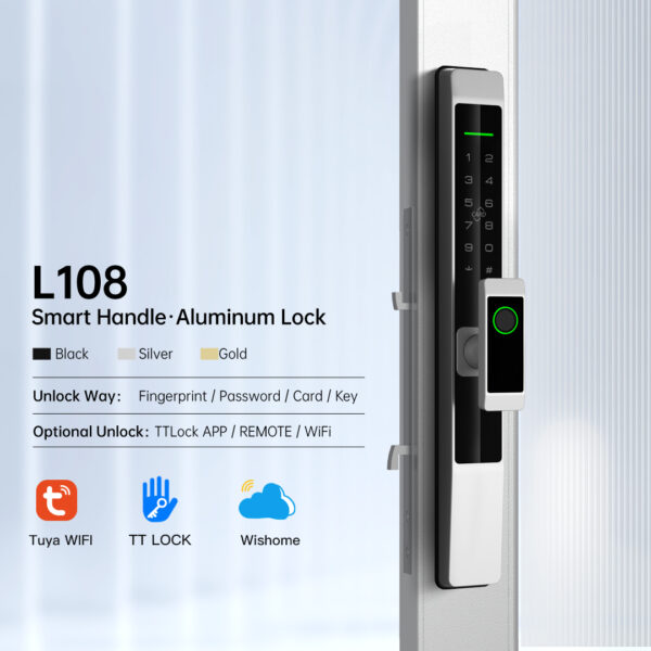 L106 Smart Handle Aluminum Lock - Image 4