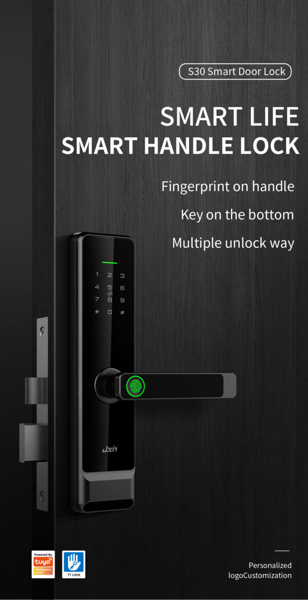 S30 Smart Door Handle Lock - Image 2